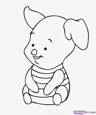 Print Baby Winnie The Pooh Coloring Pages Piglet Tigger Eeyore 