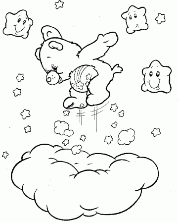 cheer bear Colouring Pages (page 2)