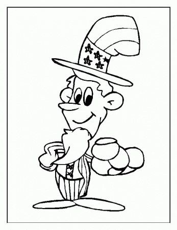 th of july patriotic printable coloring pages for kids