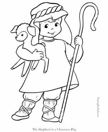 Bible Story Colouring Pages For Children