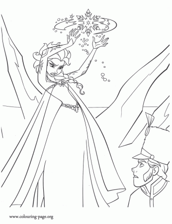 Coloring Pages Of Elsa From Frozen