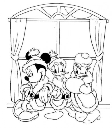 DISNEY COLORING PAGES