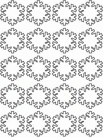 Winter Tree Craft Template 1 | IKidz Training & Consultancy