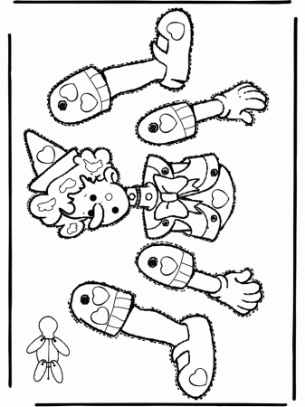 BOB the Builder puppet Colouring Pages (page 3)