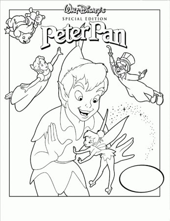 peter pan Colouring Pages (page 2)