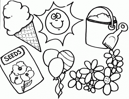 Springtime Coloring Pages | Coloring Pages