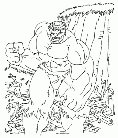HULK the avengers coloring pages | Creative Coloring Pages