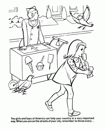 Earth Day Coloring Pages - Urban environmental awareness Coloring 
