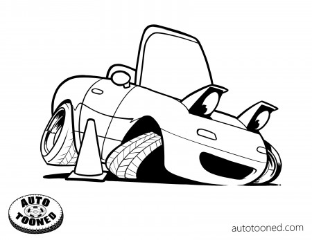 Free Coloring Pages – Auto Tooned