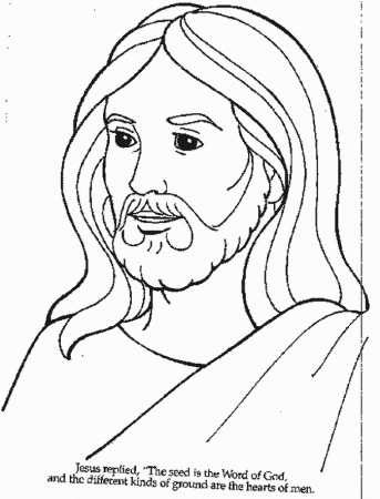 Amazing of Jesus Loves The Children Coloring Page At Jesu #1964