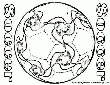 Images Coloring Pages For Boys Soccer Coloring Pages Soccer Free ...
