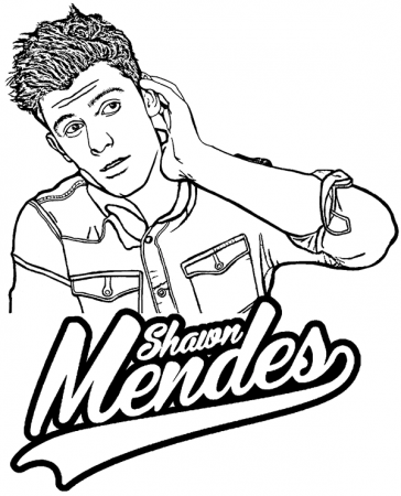 Shawn Mendes coloring page by Topcoloringpages.net #Mendes #ShawnMendes  #ColoringPage #ColoringShee… | Super coloring pages, Mermaid coloring pages,  Coloring pages
