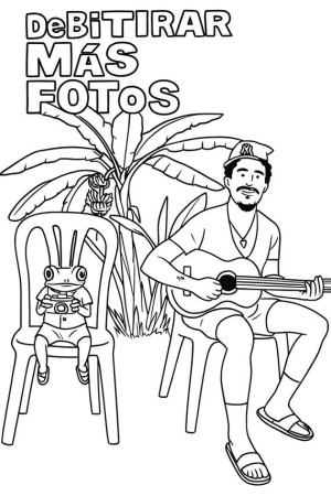 Bad Bunny Coloring Book: Borikén Vol. 2 - Benito Edition (25 Pages, Digital  Download) - Etsy