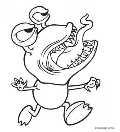 Free Printable Monster Coloring Pages For Kids