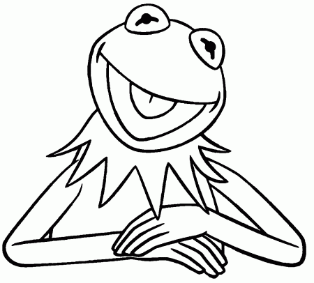The Muppets Kermit The Frog 9 Coloring Pages | Wecoloringpage