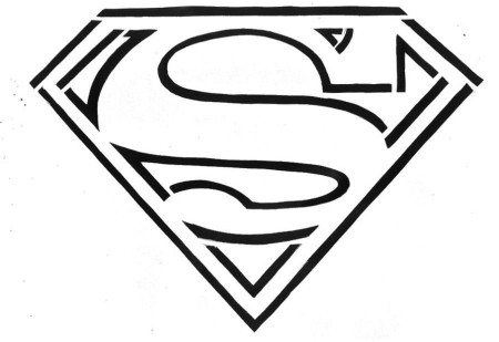 Printable 18 Superman Logo Coloring Pages 9589 - Superman Coloring ...