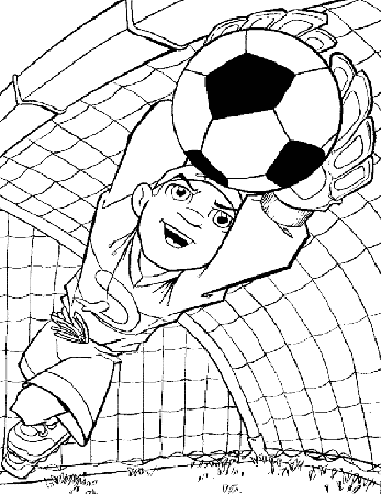 Childrens Coloring Books | Soccer ...