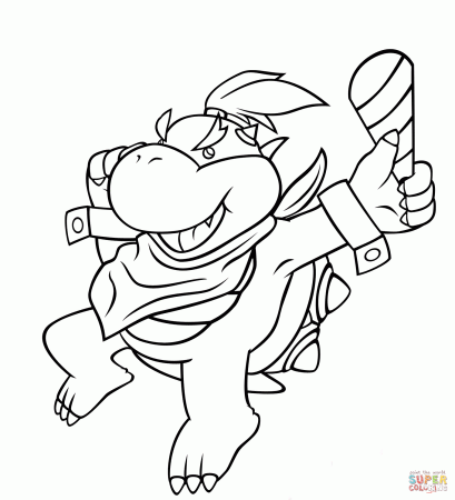 Free Bowser Jr Coloring Pages Print, Download Free Bowser Jr Coloring Pages  Print png images, Free ClipArts on Clipart Library