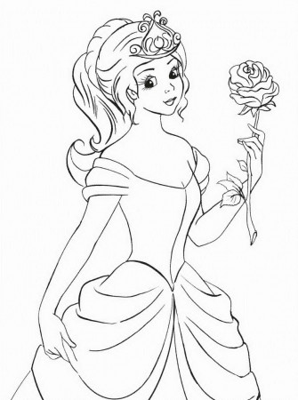 Princess Coloring Pages to download and print for free