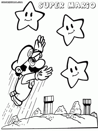 Super Mario coloring pages | Coloring pages to download and print
