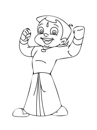 Free Chota Bheem coloring pages. Download and print Chota Bheem coloring  pages