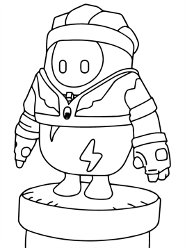 20 coloring pages of Fall Guys Ultimate ...kids-n-fun.com