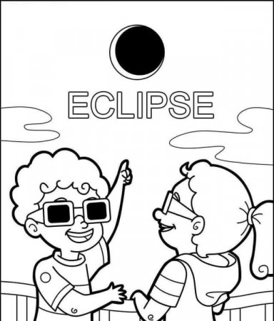 21+ Elegant Picture of Solar Eclipse Coloring Page - entitlementtrap.com | Coloring  pages, Solar system coloring pages, Sun coloring pages