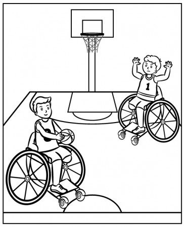 Good deeds coloring pages disabled ...