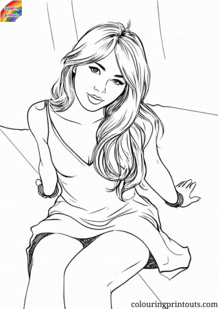 Sabrina Carpenter Coloring Pages ...