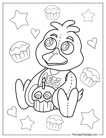 Five Nights At Freddie's Coloring Pages ...