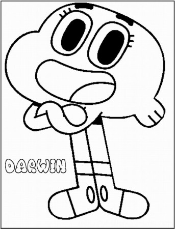 Awesome Picture of Gumball Coloring Pages - davemelillo.com | Cartoon coloring  pages, Coloring pages, Lego coloring pages