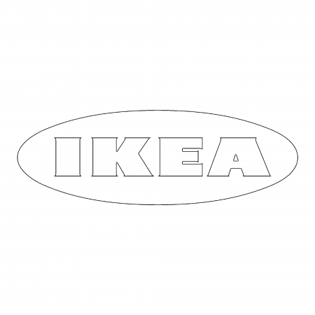 Ikea logo coloring page