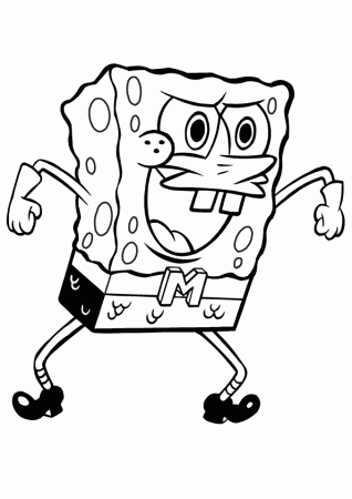 Free Printable Spongebob Squarepants Coloring Pages For Kids