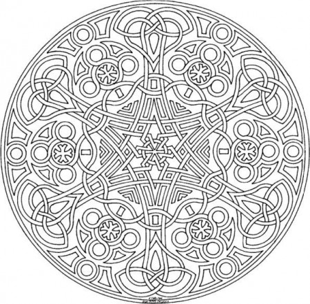 Coloring Pages Of | Fun Coloring | Geometric coloring pages, Detailed coloring  pages, Mandala coloring pages