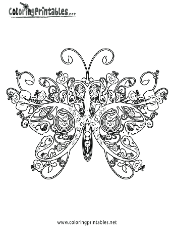 Butterfly Coloring Pages | Free Coloring Pages