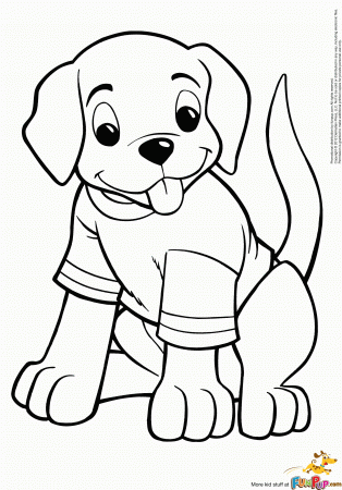 Printable Coloring Pages Of Kittens And Puppies - Coloring Page