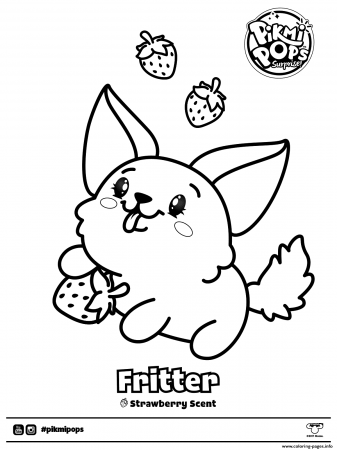 Fritter The Fennec Foxs Coloring Pages Printable