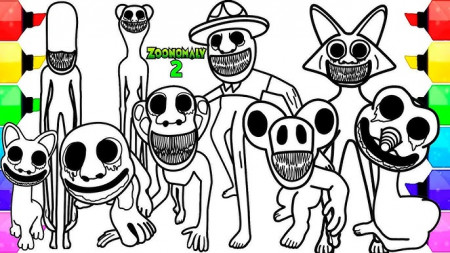 Zoonomaly Coloring Pages New / How To ...