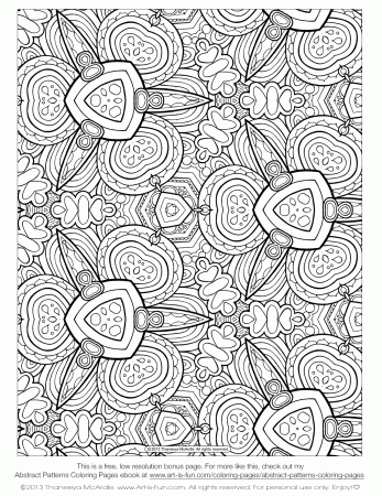 Free Adult Coloring Pages: Detailed Printable Coloring Pages for ...