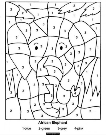 20 Free Pictures for: Number Coloring Pages. Temoon.us
