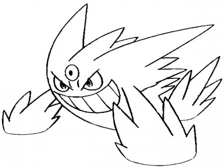 Mega Pokemon Coloring Pages