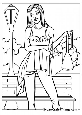 Barbie Coloring Pages - All New And Updated For 2023