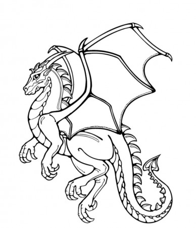 Dragon Coloring Pages Realistic | Dragon coloring page, Printable coloring  pages, Coloring book pages