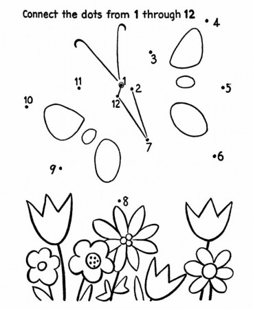 Dot to dot coloring pages | Connect the dots, Dots, Color activities