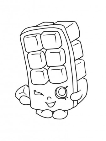 free Coloring shopkins block ice cube free. Shopkins are tiny plastic  collectibl… | Shopkins colouring pages, Shopkins coloring pages free  printable, Coloring pages