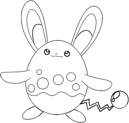 Printable Azumarill Pokemon Coloring ...