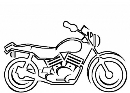 Free Printable Motorcycle Coloring Pages For Kids ...