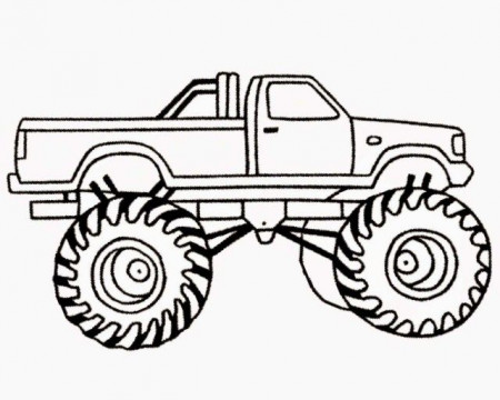 Brilliant Picture of Monster Trucks Coloring Pages - entitlementtrap.com |  Monster truck coloring pages, Truck coloring pages, Monster trucks birthday  party