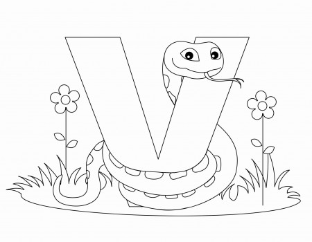 Coloring Pages : Coloring Pages Printable Alphabet For ...