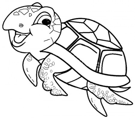 Coloring Page Of Yertle The Turtle